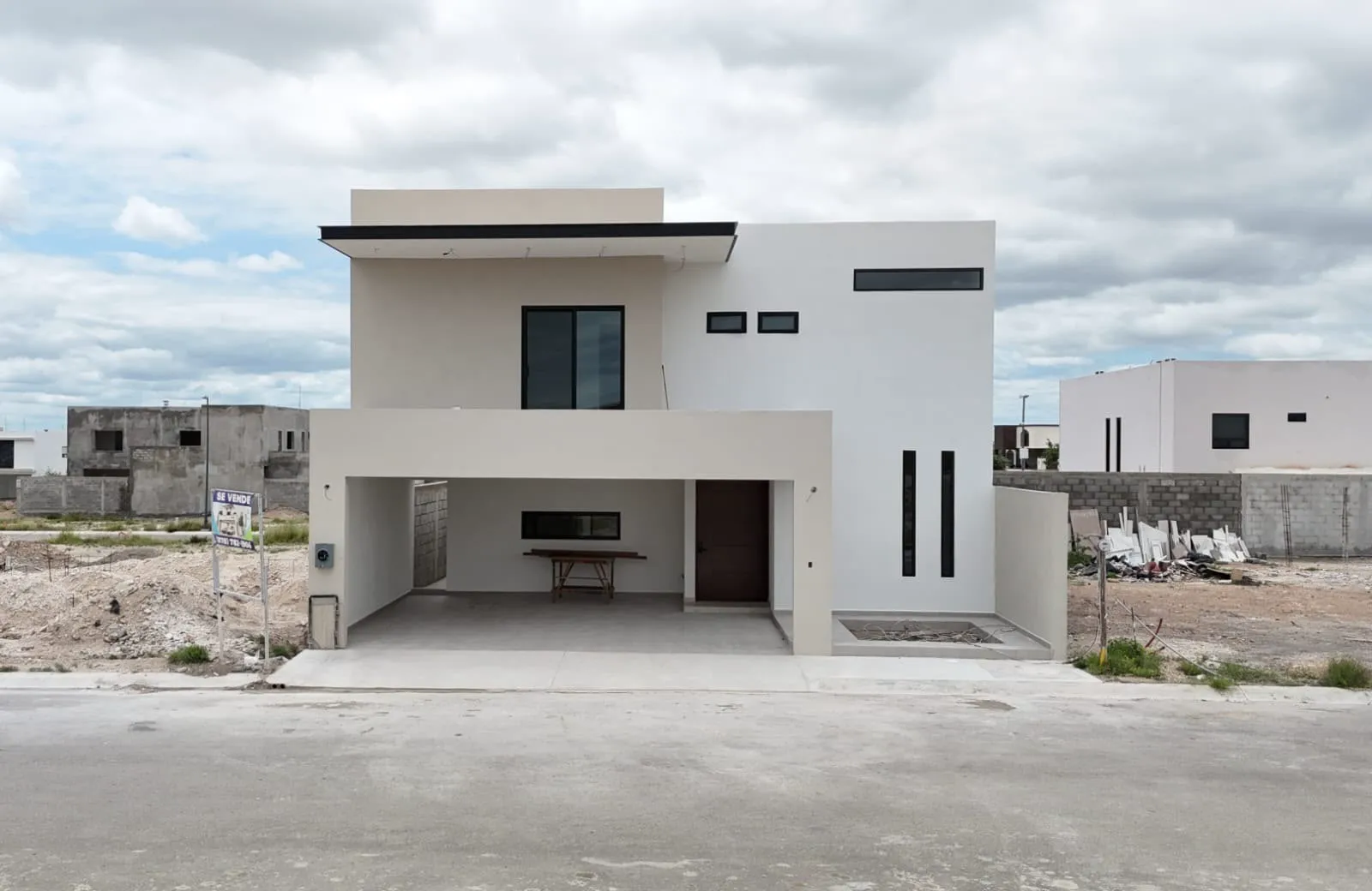 Fachada frontal de Casa La Reserva