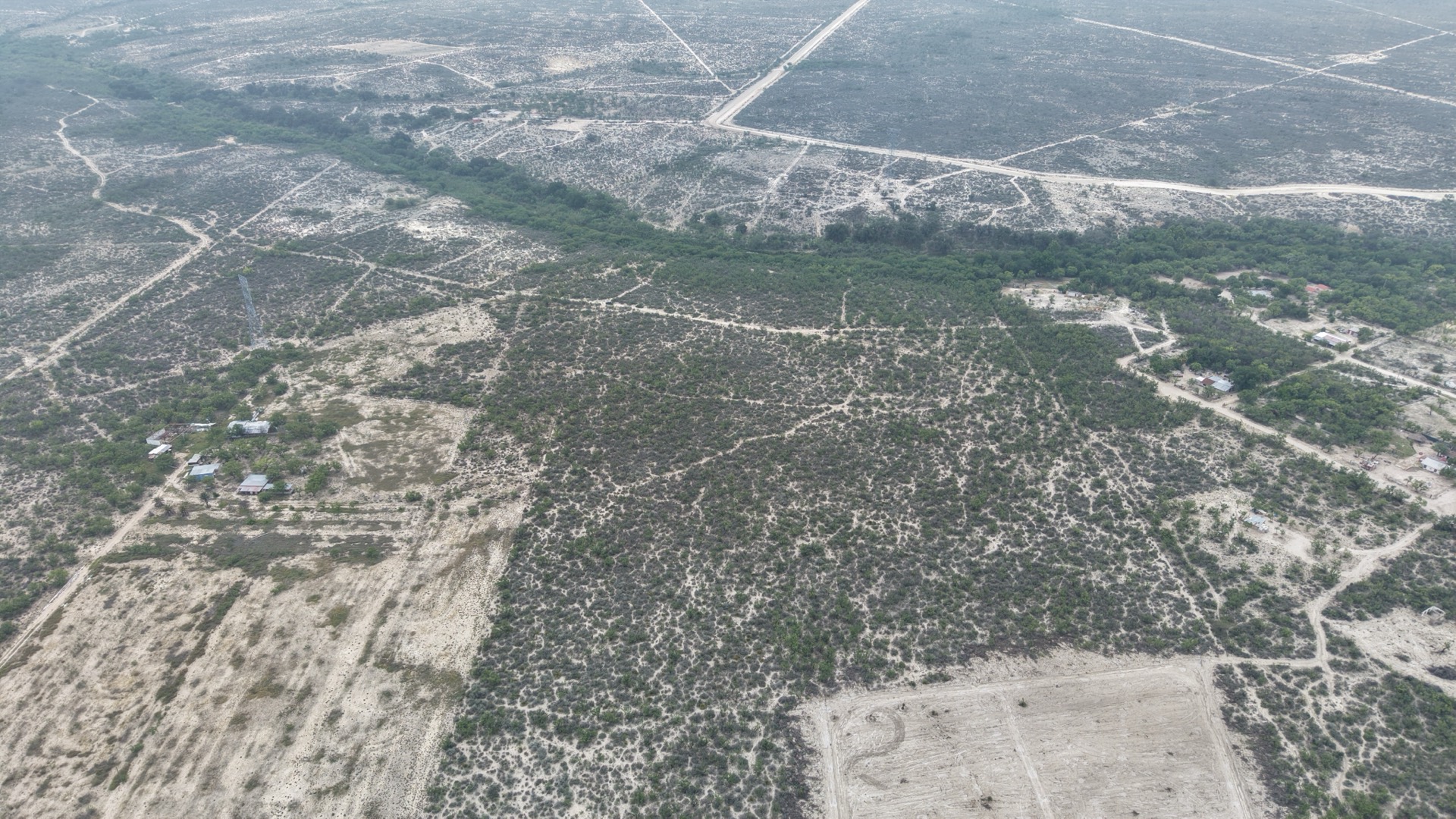 Vista aérea del Rancho La Maroma y su entorno