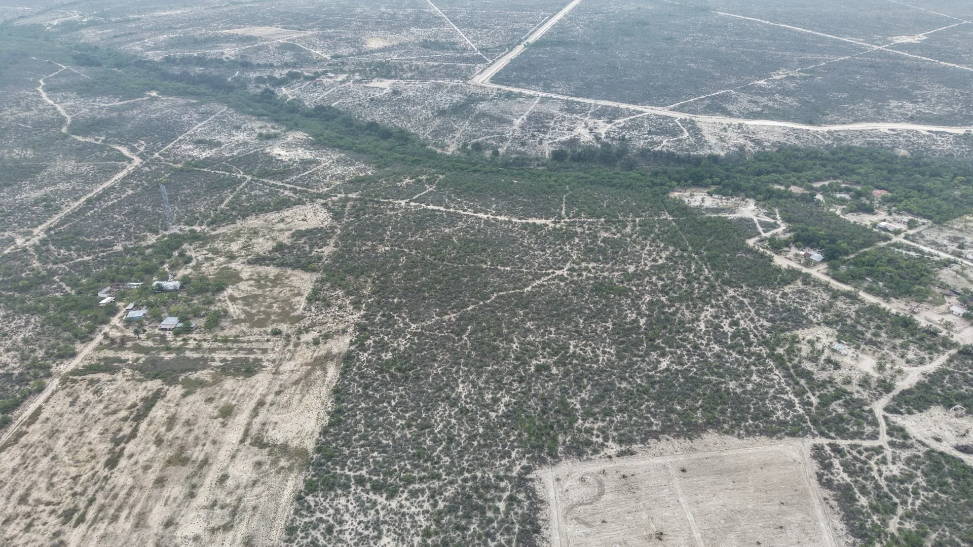 Vista aérea del Rancho La Maroma y su entorno
