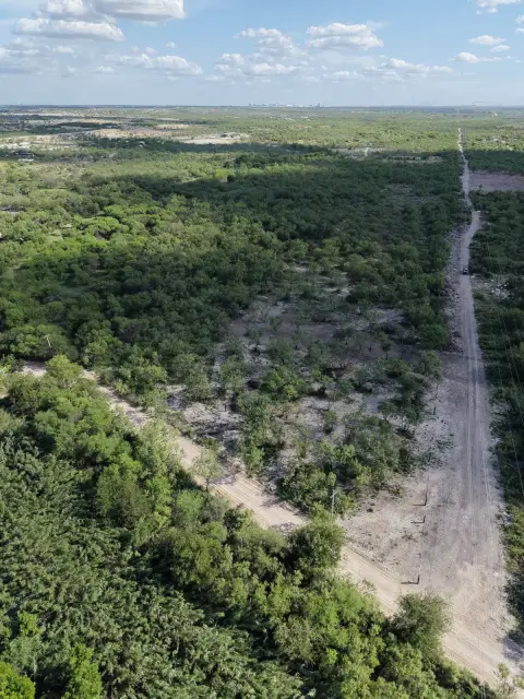 Vista aérea de los lotes urbanos Maravillas en Piedras Negras