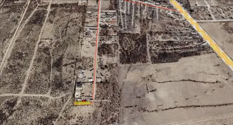 Ubicación del ranchito atrás de los yonkes por el seminario en Piedras Negras
